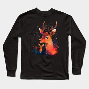 Deer Mothers Day Long Sleeve T-Shirt